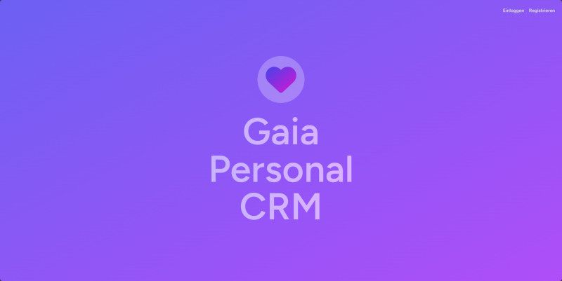 Gaia Personal CRM
